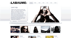 Desktop Screenshot of labaumemusic.com